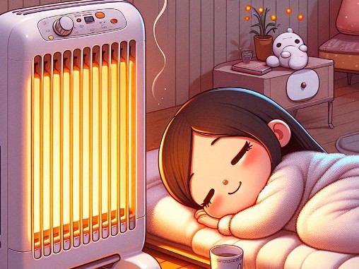 Why You Should Never Sleep with a Room Heater On - The Shocking Truth About CO, Dry Skin, and Fire Hazards